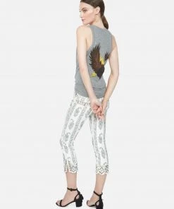 Lauren Moshi Peyton Lightning Eagle Tanks