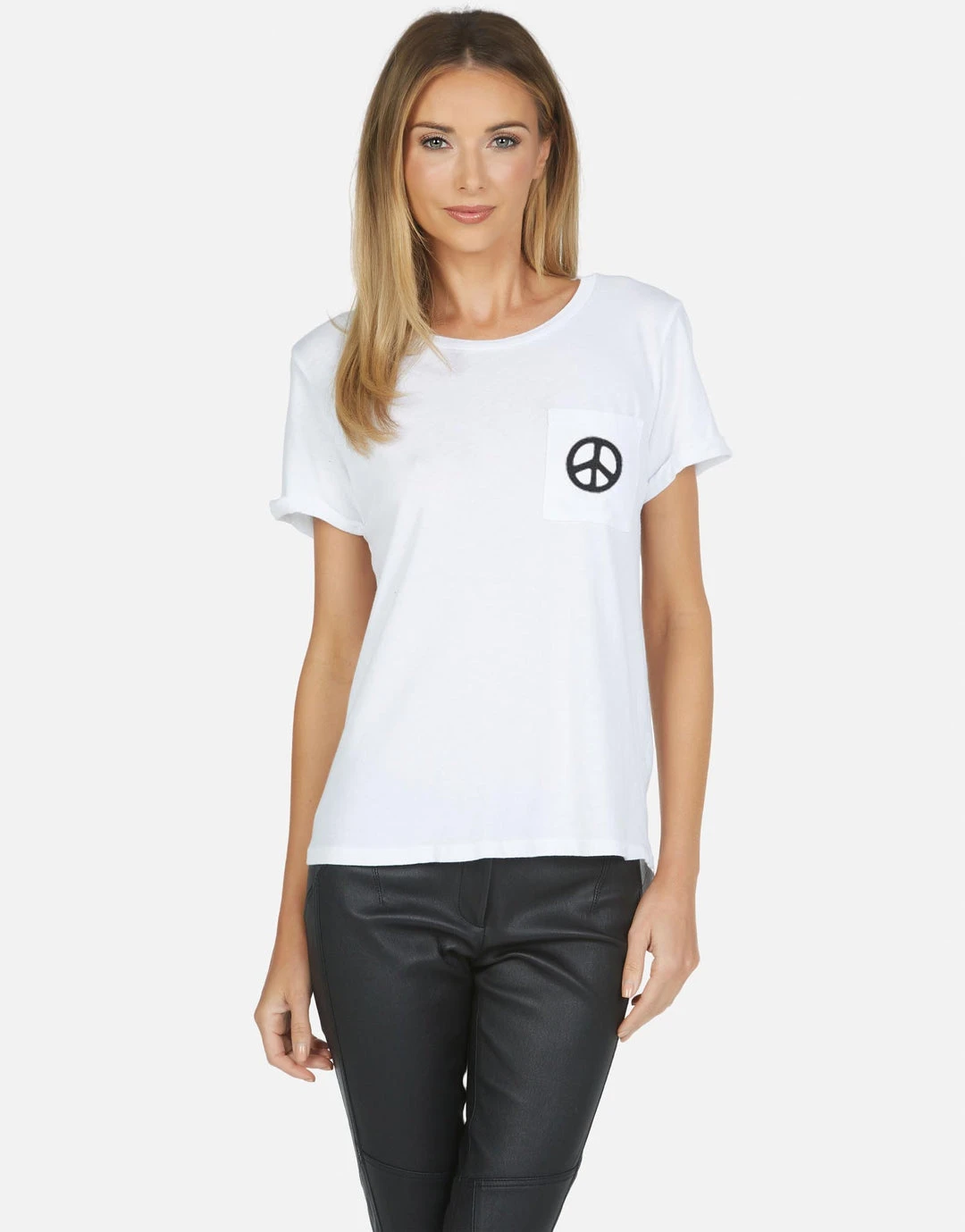 Lauren Moshi Short Sleeve Iris Rainbow Ray Peace 4 Lauren Moshi Short Sleeve Iris Rainbow Ray Peace