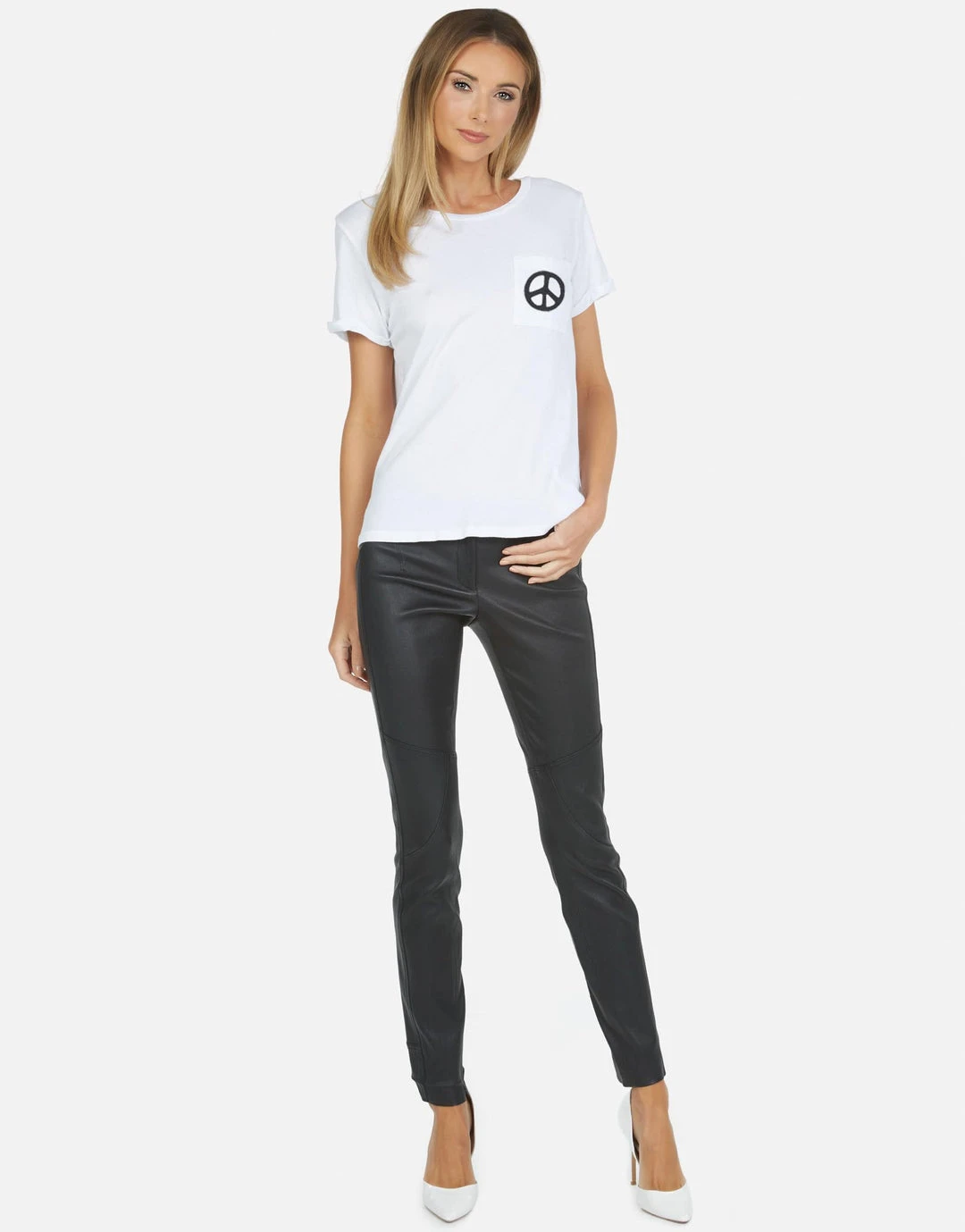 Lauren Moshi Short Sleeve Iris Rainbow Ray Peace 2 Lauren Moshi Short Sleeve Iris Rainbow Ray Peace