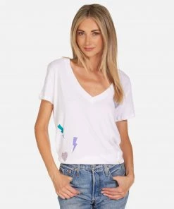 Lauren Moshi Cruz Rays Of Love Short Sleeve