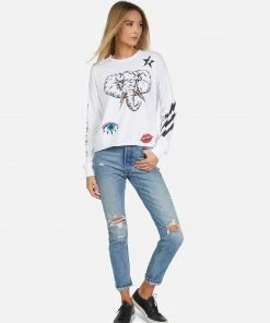 Lauren Moshi Long Sleeve Luella Elephant Bolt Elements