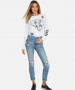 Lauren Moshi Long Sleeve Luella Elephant Bolt Elements
