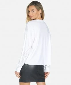 Lauren Moshi Long Sleeve Luella Def Leppard Leopard