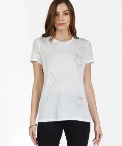 Lauren Moshi LAST CALL Marina Color Star Embroidery