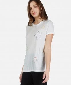 Lauren Moshi LAST CALL Marina Color Star Embroidery