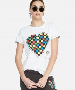 Lauren Moshi Aviana Rad Checkered Heart