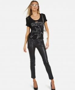 Lauren Moshi X Led Zeppelin Tops Myra Led Zeppelin Outline 15 Lauren Moshi X Led Zeppelin Tops Myra Led Zeppelin Outline