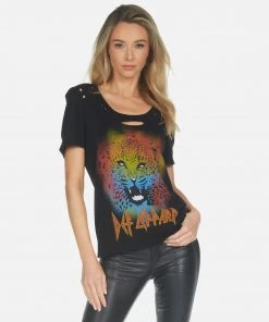 Lauren Moshi Myra Def Leppard Leopard