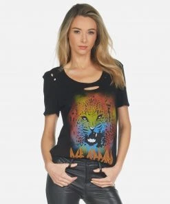 Lauren Moshi Myra Def Leppard Leopard