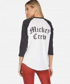 Lauren Moshi Short Sleeve Kenya Mickey Crew