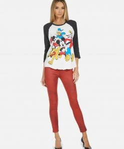 Lauren Moshi Short Sleeve Kenya Mickey Crew