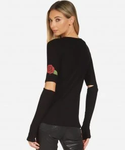 Lauren Moshi X Guns N' Roses Amora Guns N' Roses Tops