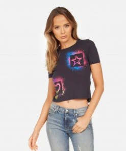 Lauren Moshi NEW Adeline Graffiti Love