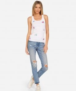 Lauren Moshi NEW Esmerelda Pink Rose Skull