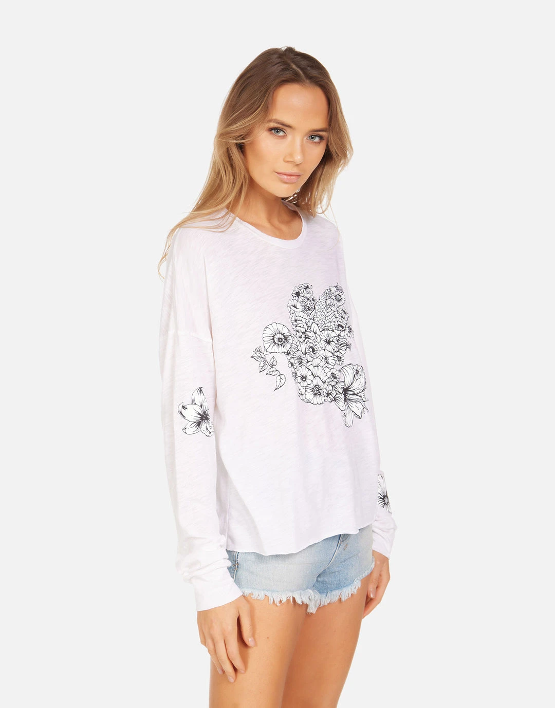 Lauren Moshi NEW Kasia Floral Dove 2 Lauren Moshi NEW Kasia Floral Dove