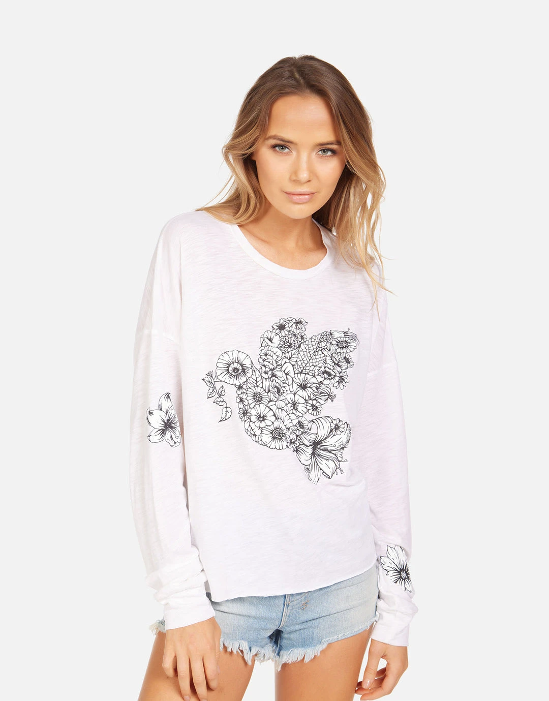 Lauren Moshi NEW Kasia Floral Dove 1 Lauren Moshi NEW Kasia Floral Dove