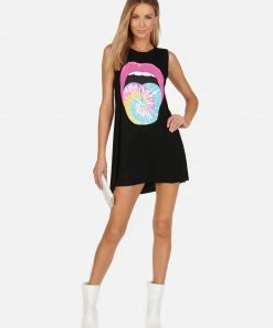 Lauren Moshi Deanna Tie Dye Tongue