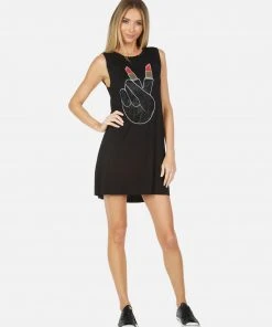 Lauren Moshi Collections Deanna Crystal Lipstick Peace