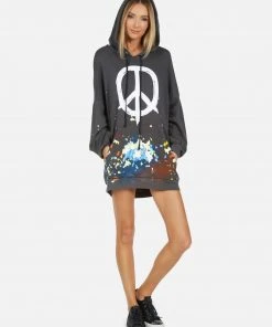 Lauren Moshi Tops Desiree Brush Peace