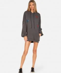 Lauren Moshi Desiree Crystal Love Butterfly