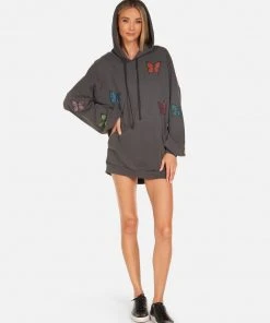 Lauren Moshi Desiree Crystal Love Butterfly