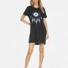 Lauren Moshi Adar Foil Electric Star Eye Dresses