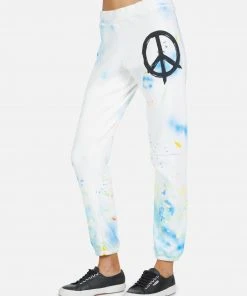 Lauren Moshi Gia Brush Peace Bottoms