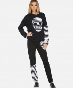 Lauren Moshi Collections Gia Stripe Skull 9 Lauren Moshi Collections Gia Stripe Skull
