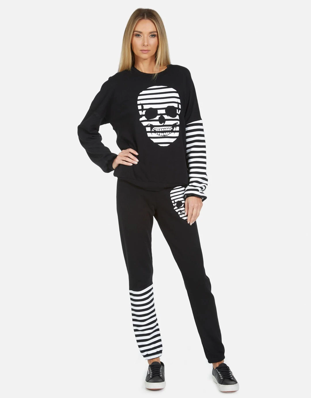 Lauren Moshi Collections Gia Stripe Skull 4 Lauren Moshi Collections Gia Stripe Skull
