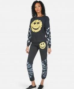 Lauren Moshi Gia Text Happy Face