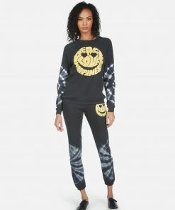 Lauren Moshi Gia Text Happy Face