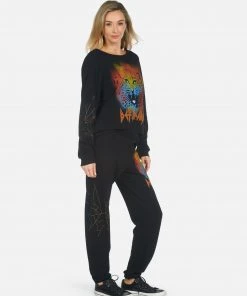 Lauren Moshi Bottoms Gia Def Leppard Leopard