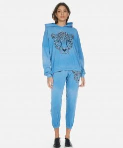 Lauren Moshi Alana Heart Leopard Bottoms