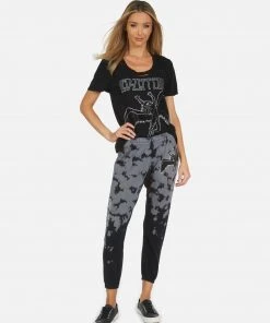 Lauren Moshi X Led Zeppelin Alana Led Zeppelin Outline Bottoms