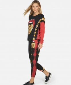 Lauren Moshi Alana Tiger Tongue Bottoms