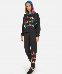 Lauren Moshi Bottoms Alana Love Peace Happiness