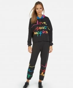 Lauren Moshi Bottoms Alana Love Peace Happiness