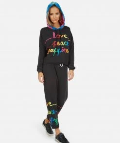 Lauren Moshi Bottoms Alana Love Peace Happiness