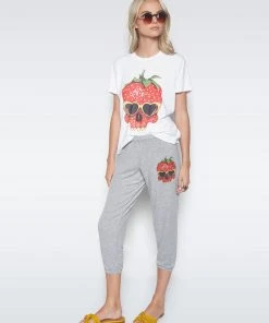 Lauren Moshi Bottoms Alana Strawberry Skull