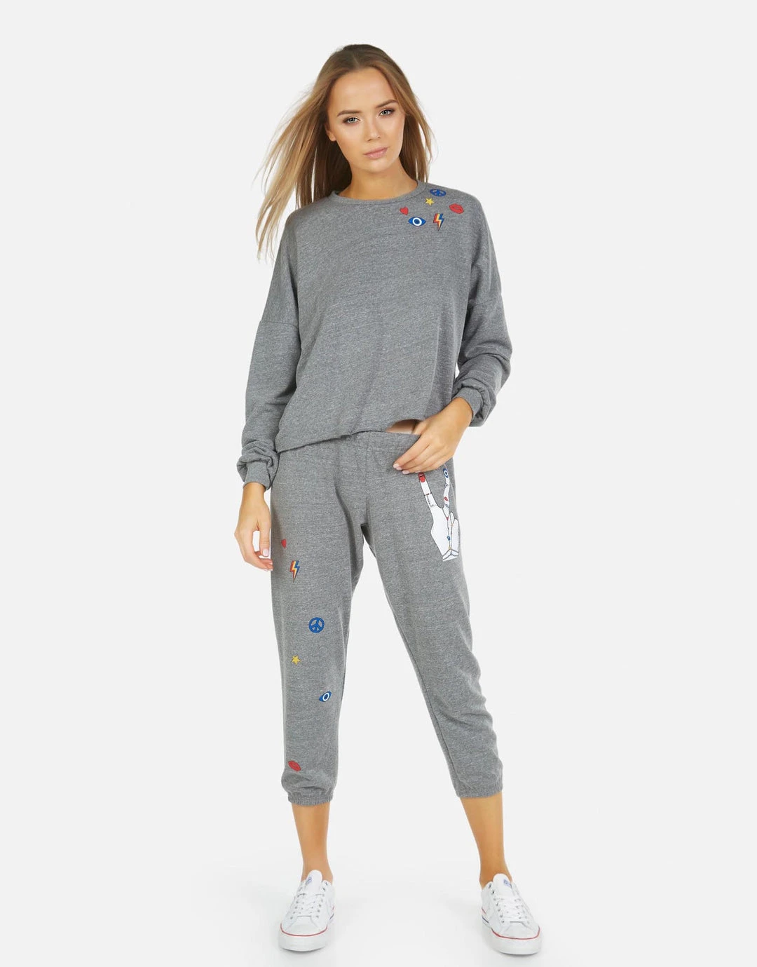 Lauren Moshi Alana Peace Hand Elements Bottoms 2 Lauren Moshi Alana Peace Hand Elements Bottoms