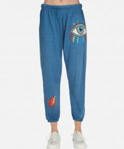 Lauren Moshi Bottoms Alana Rainbow Lightning Eye