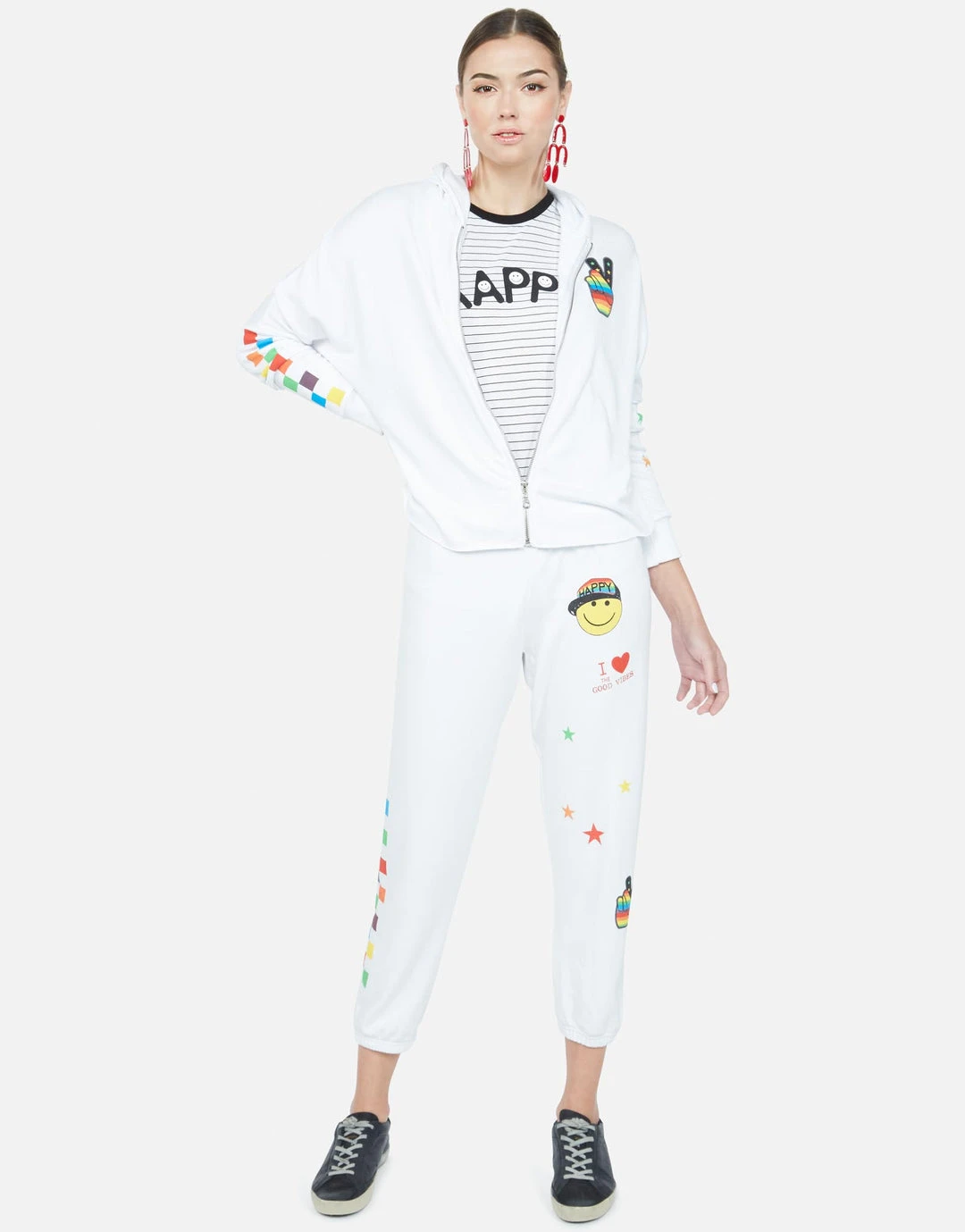 Lauren Moshi Alana Rainbow Happy Vibes 2 Lauren Moshi Alana Rainbow Happy Vibes