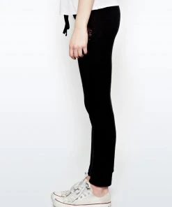 Lauren Moshi Kizzy Rose Gold Foil Lip Bottoms