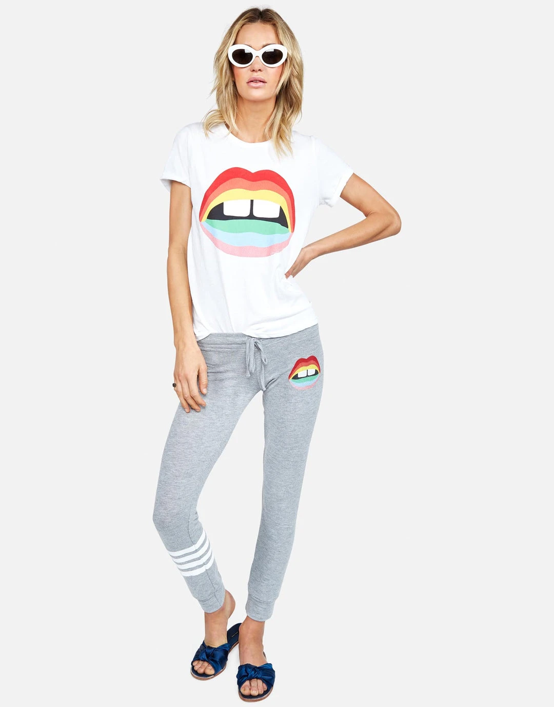 Lauren Moshi Kizzy Rainbow Gap Mouth Bottoms 2 Lauren Moshi Kizzy Rainbow Gap Mouth Bottoms