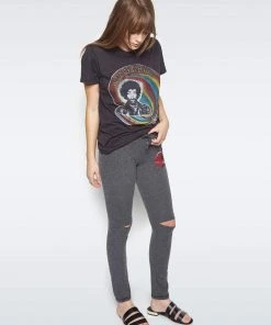 Lauren Moshi Sherri Lightning Bolt Lip Bottoms