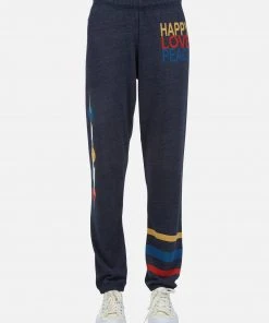 Lauren Moshi Bottoms Brynn Happy Peace Love