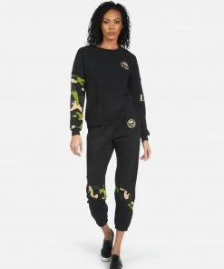 Lauren Moshi Bottoms Abra Camo Lip