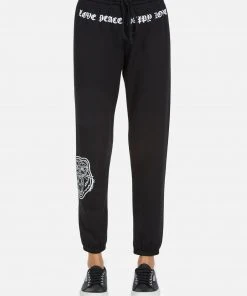 Lauren Moshi Bottoms Winslet Crystal Tiger Head