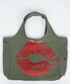 Lauren Moshi Taylor Red Foil Lip