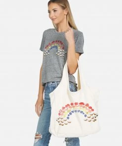 Lauren Moshi Taylor Fruit Rainbow Peace Love & Moshi